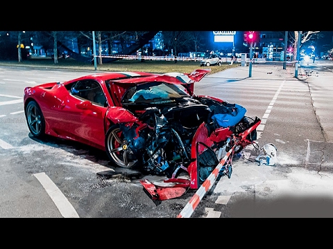 I CRASHED MY FERRARI!!!