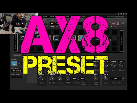 AX8 | Gig Preset | Camilo Velandia