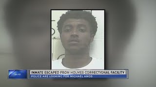 Holmes County jail escapee