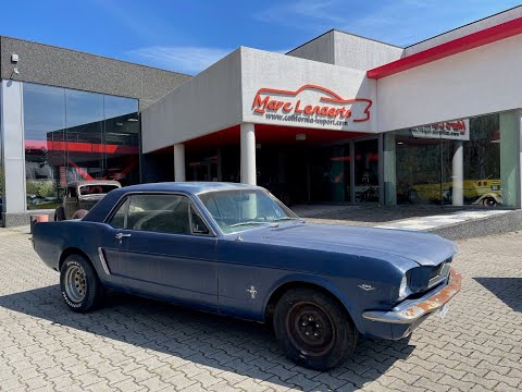 Ford Mustang 1965 V8 289ci. Bleu  17500€