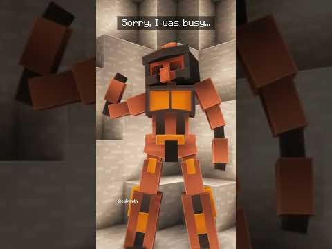 till the end!!! *buff copper golem* #shorts #minecraftshorts #minecraft