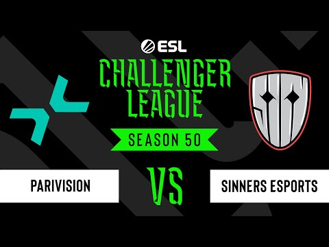 LIVE: PARIVISION vs SINNERS Esports - ESL Challenger League - Season 50 EU