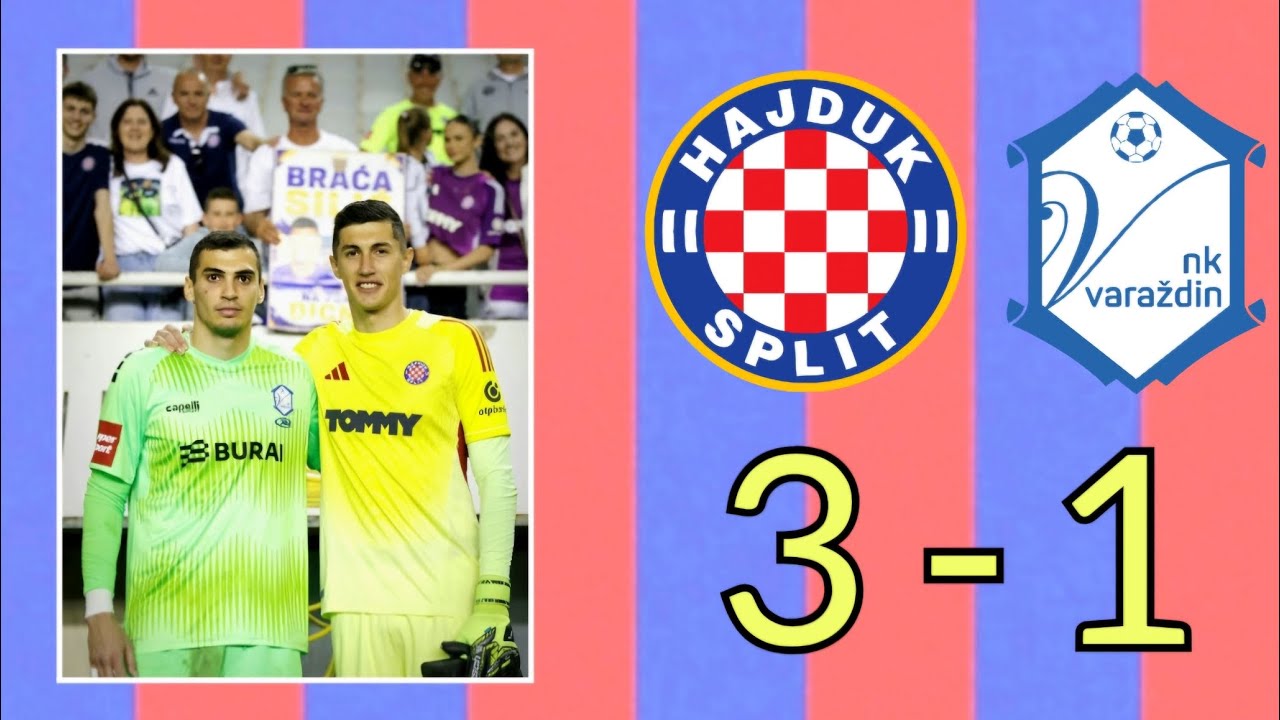 Braća za HNL povijest ❤️💙 Hajduk konačno dobio Varaždin 🤍 Prgavi podcast