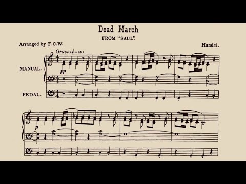 Dead March from Saul - G.F. Handel HWV. 53 - Daniel Roberts | Organist