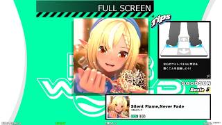 【DDR WORLD フルスクリーン】BDP  MFC　Silent Flame,Never Fade / 不知火フレア