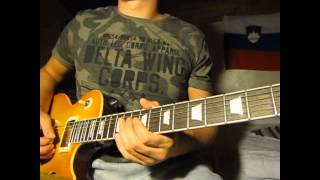 Kings of Leon - Rock City guitar cover (solo parts)