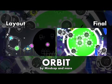 ORBIT - Layout and Final Side-by-side Comparison - Geometry Dash