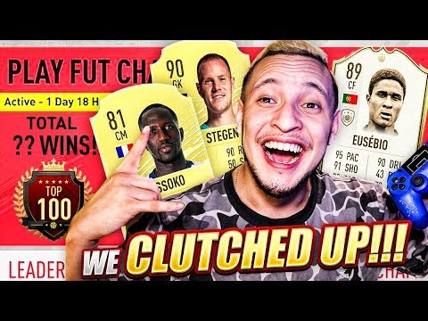 WE CLUTCHED UP WITH THE NEW SQUAD!!! TOP 100 or ELITE 1 FUT CHAMPIONS LIVE PRO GAMEPLAY HIGHLIGHTS!