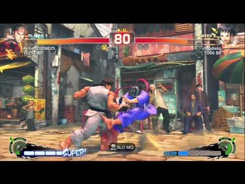 Air [Ryu] vs chipdisko [Makoto] SSF4 Japanese Online Ranked Matches - TRUE HIGH-DEF