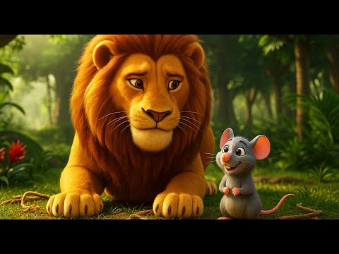 🦁🐭 El León y El Ratón ✨ | Cuentos infantiles | Cuentos para dormir