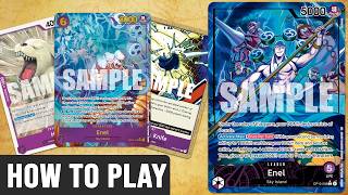 How To Play Purple Enel - One Piece TCG