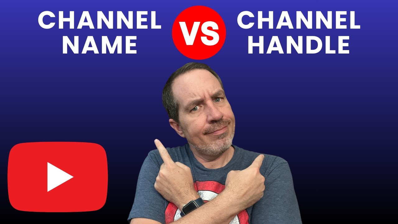 YouTube Channel Name vs. YouTube Handle (Explained Like I'm 5!)