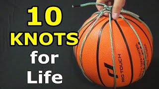 10 Knots You Need to Know / 10 knots that make life easier | Useful knots – Part 1