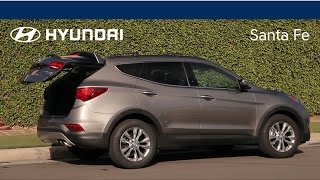 Setting Automatic Liftgate Height | Santa Fe | Hyundai