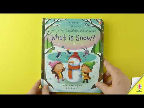Книга Lift-the-Flap Very First Questions and Answers: What is Snow? video 1