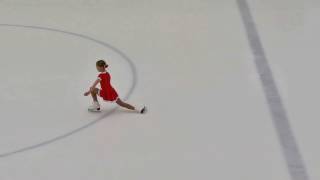 Figure skating to Tomorrow from musical Annie (Amy Diamond version)