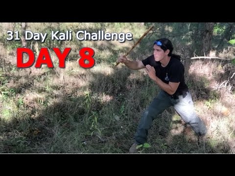 DAY 8 - Single Stick with Footwork: 31 Day Kali Drills Challenge