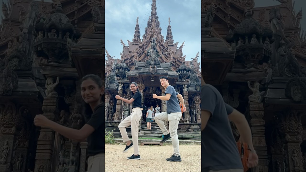 The travel transition #taraandharu #couple #thailand #travel #taiwan