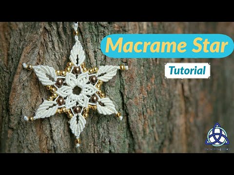 Macrame Angel Tutorial DIY Christmas Ornaments