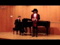 Dan Zerin sings Captain Hook's Soliloquy by Leonard Bernstein