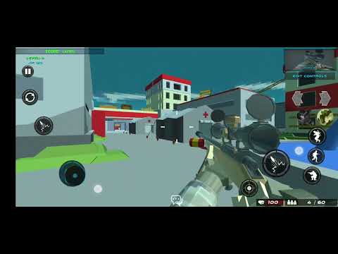Blocky Swat Zombie Combat video thumbnail