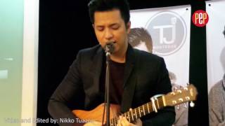 TJ Monterde performing his new single &quot;Imahinasyon&quot;