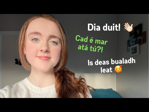 How to: start a CONVERSATION in IRISH! 🇮🇪 as Gaeilge 💚