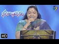 Nee Nadakala Style Song SP Balu Chithra Performance Swarabhishekam 10th November 2019 ETV
