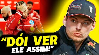 VERSTAPPEN SURPREENDE SOBRE FASE DIFÍCIL DE HAMILTON NA FERRARI: 