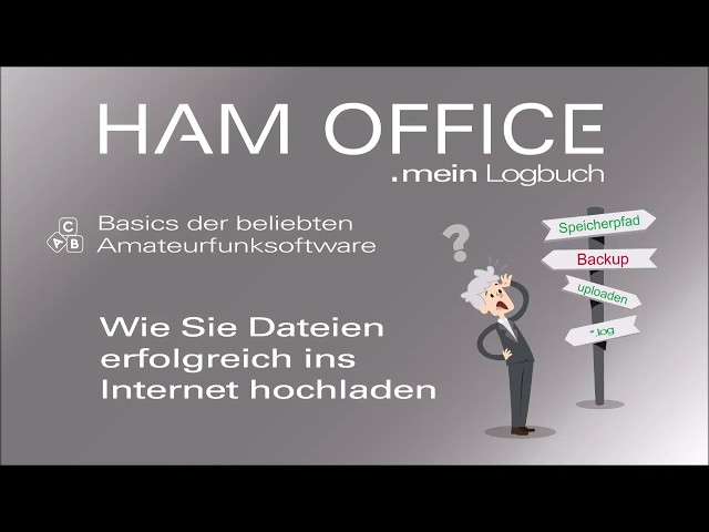 Youtube-Startbild zu HAM OFFICE Basics: ADIF-Dateien in das Internet hochladen