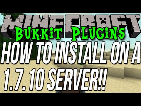 INSANE! Easily Add Plugins to Minecraft 1.7.10 Bukkit Server!