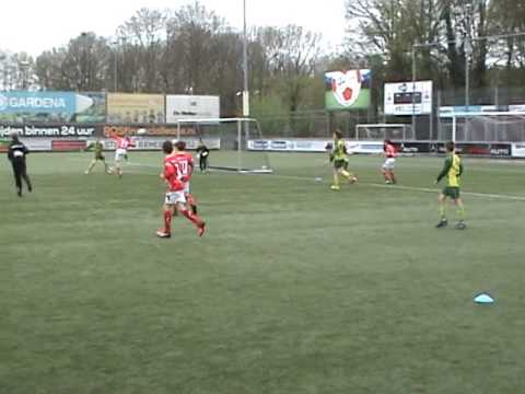 DOVO JO11-1 - Brederodes JO11-1 competitie eerste helft
