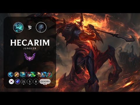 Hecarim Jungle vs Kindred - KR Master Patch 13.11