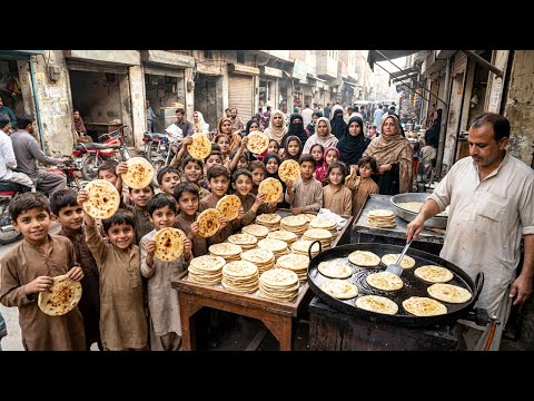 HARDWORKING BOY MAKING PARATHA | INSANE STREET FOOD COMPILATION | AMAZING STREET FOOD OF PAKISTAN