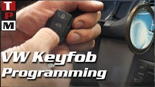 How to Program a VW keyfob