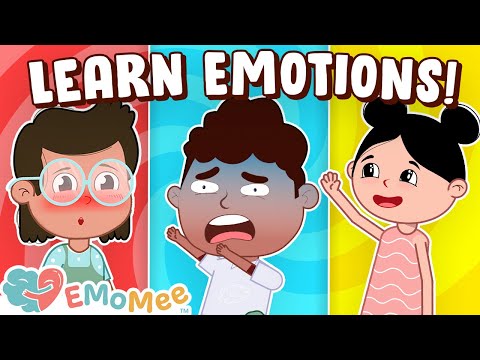 Learn Emotions And Feelings | Social Skills For Kids | Kids Learning Videos | EMoMee