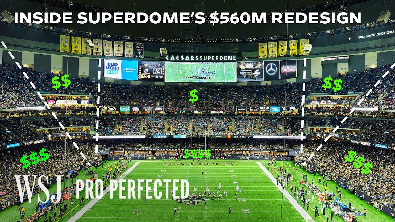 Architect Reveals How NFL Stadiums Are Engineered to Maximize Profit | WSJ Pro Perfected