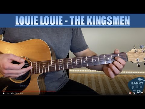 Louie Louie (The Kingsmen) - Guitar Lesson - Easy Chords & Strumming