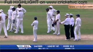 Ian Bell's controversial run out against India