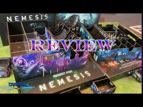 Nemesis - UV Print Inserts from e-Raptor - Core Box and Stretch Goal Review!
