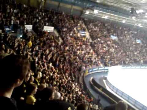 Kvartsfinal 2, 9/3-11: AIK-HV71 3-0 (2-0 i matcher) I klippet: 3-0 målet och skönsång!