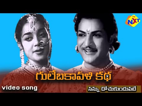 Nannu Dochu kunduvatey video Song | Gulebakavali Katha Telugu Movie Songs | NTR Jamuna | TVNXT Music