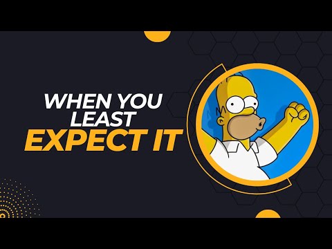 Homer Simpson - When you least expect it - Motivational inspiring speech