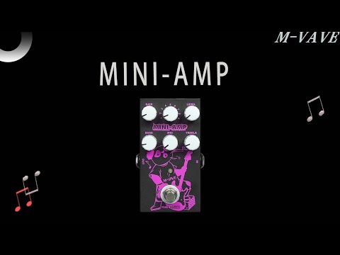 M-VAVE New MINI-AMP Effector Effect Display