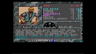The Dark Queen of Krynn - the Draconian Caves Part 2 - Long-play (w/commentary) - Amiga retro gaming