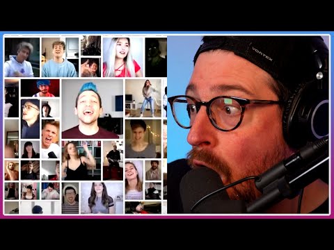 METALHEAD hört zum ERSTEN MAL "100 Youtuber singen zusammen!" Rezo Reaction | Anergizer Reacts