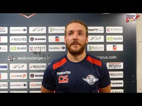 La réaction de Clément MASSON :  Angers - Rouen : 1-1 (tab. : 1-0).