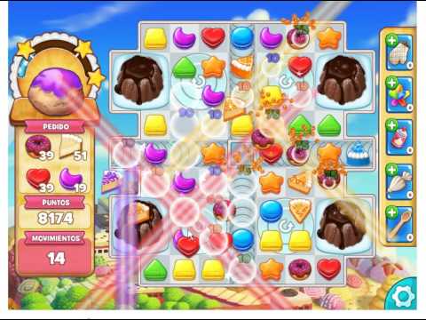Cookie Jam - LEVEL 800  --   2 STARS  ( No booster ) GAMES