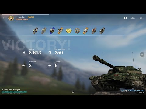 T-22 Medium | 8,6k Damage / 3 Kill | ___ZeroTwo___
