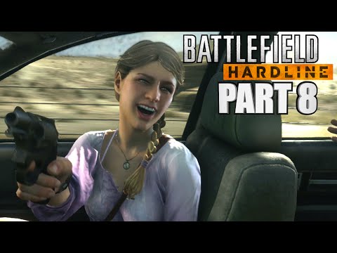 Battlefield Hardline Walkthrough Part 8 - Sovereign Land - Gameplay With Commentary